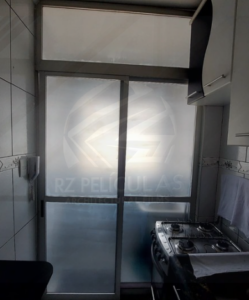 Película Vinílica Jateado Cristal